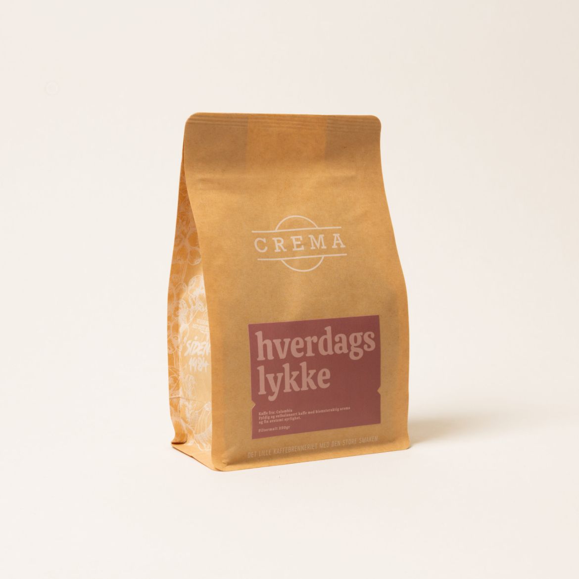 Bilde av Crema Kaffebrenneri Hverdagslykke 250g 